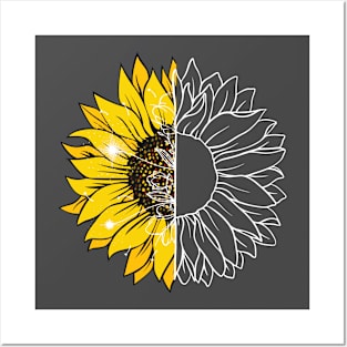 Majestic Sunflower Posters and Art